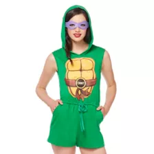 Adult Ninja Turtle Romper - TMNT at Spencer's