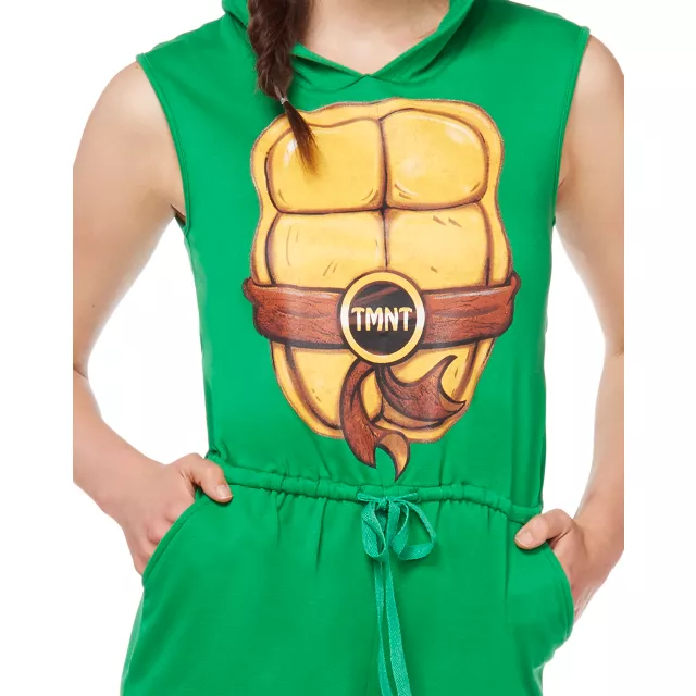 Adult Ninja Turtle Romper - TMNT at Spencer's
