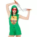 Adult Ninja Turtle Romper - TMNT at Spencer's
