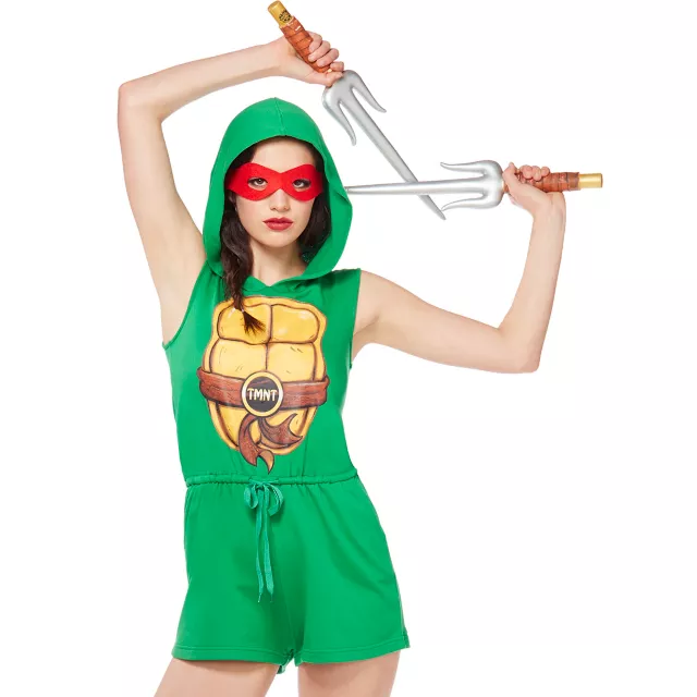 Adult Ninja Turtle Romper - TMNT at Spencer's