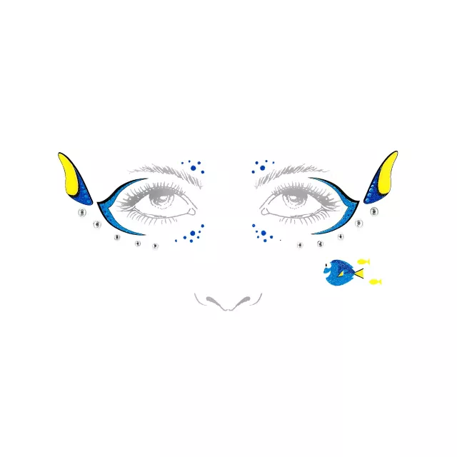Dory Face Decal - Finding Dory at Spirit Halloween