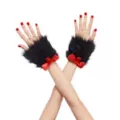 Cat in the Hat Fur Cuffs - Dr. Seuss at Spirit Halloween