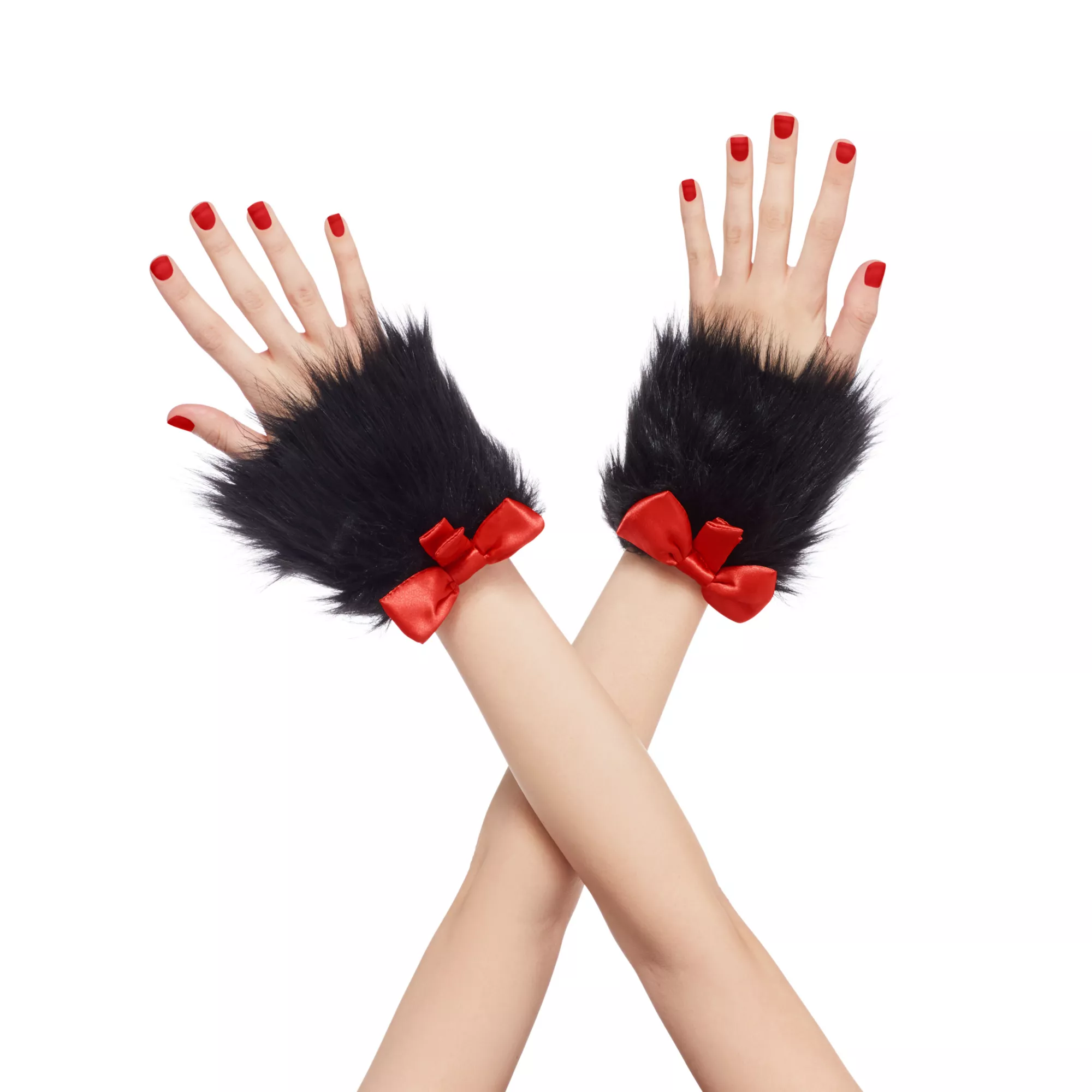 Cat in the Hat Fur Cuffs - Dr. Seuss at Spirit Halloween
