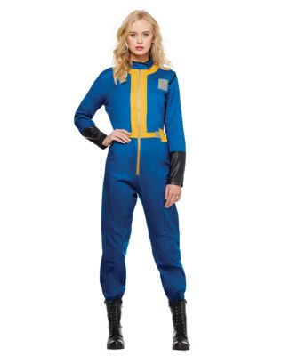 Adult Vault Suit Costume Fallout