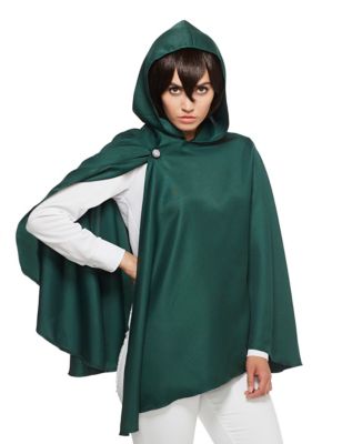Scout Cape And Wig Set Attack On Titan Spirithalloween