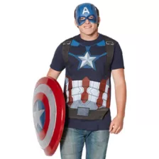 Captain America Sublimated T Shirt - Marvel Comics at Spirit Halloween