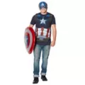 Captain America Sublimated T Shirt - Marvel Comics at Spirit Halloween