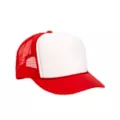 Red And White Trucker Hat at Spencer's