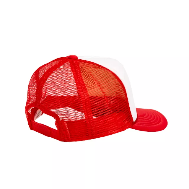 Red And White Trucker Hat at Spencer's
