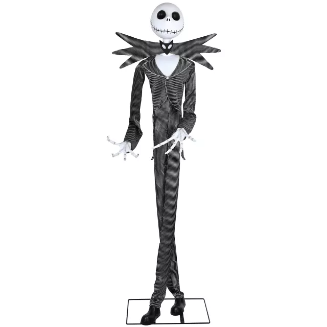 6 Ft Jack Skellington Animatronics Decorations - The Nightmare Before Christmas at Spencer's