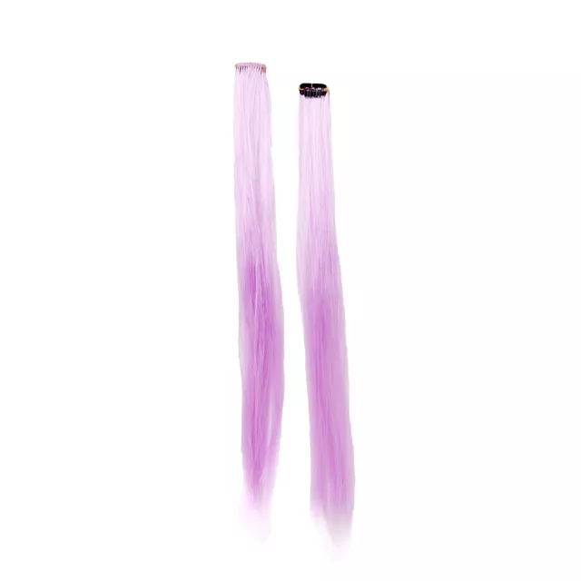 Pastel Lavender Hair Extension 2 Pack at Spirit Halloween
