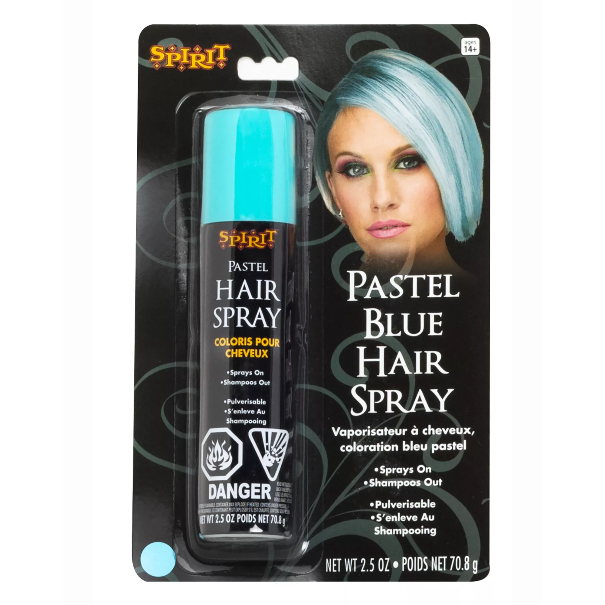 Pastel Blue Hairspray at Spirit Halloween