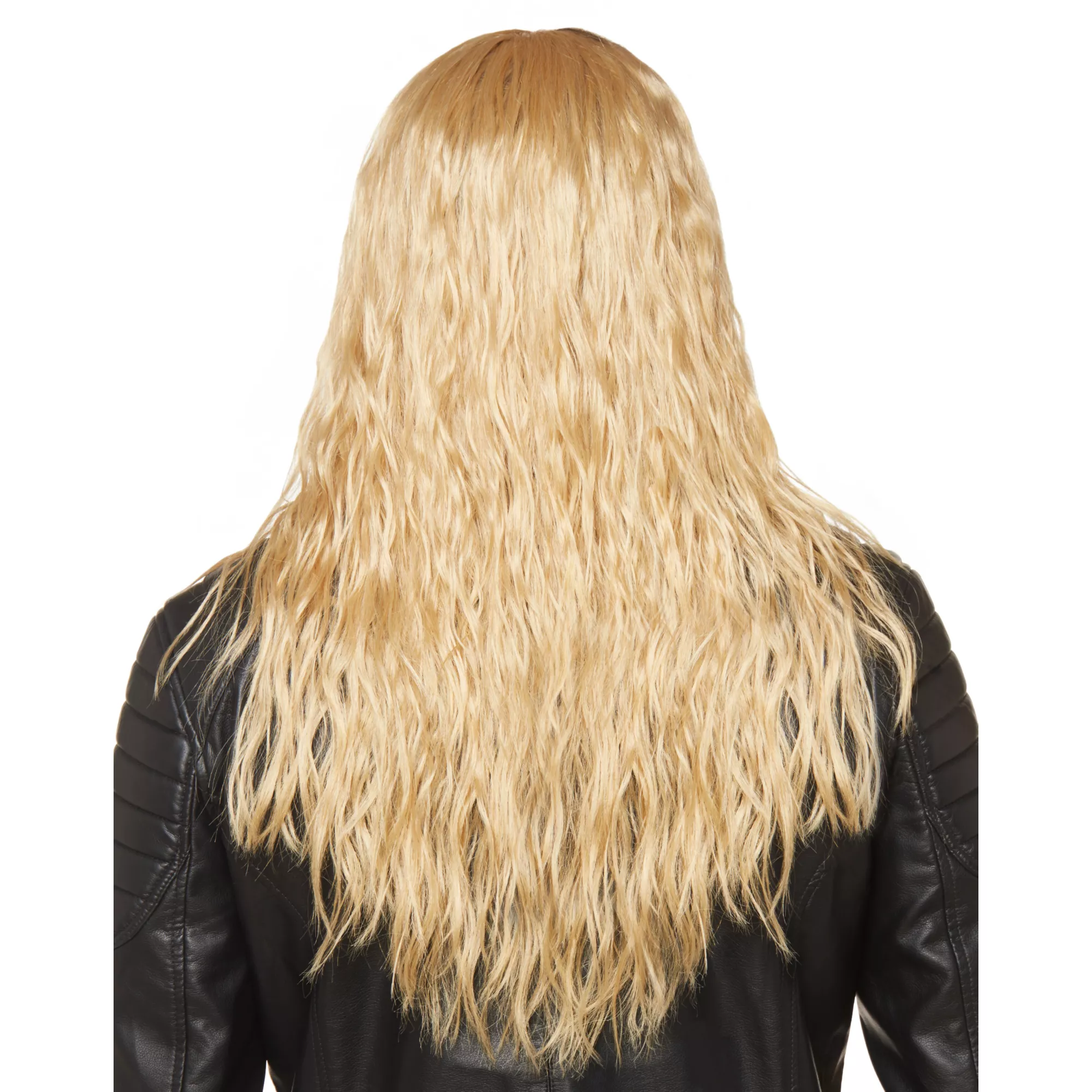 Blonde Glam Metal Wig at Spencer's