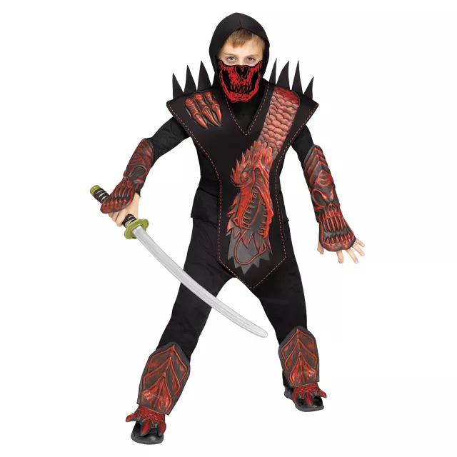 Kids Skull Dragon Ninja Costume at Spirit Halloween