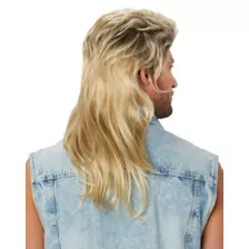 Mullet wig blonde sales