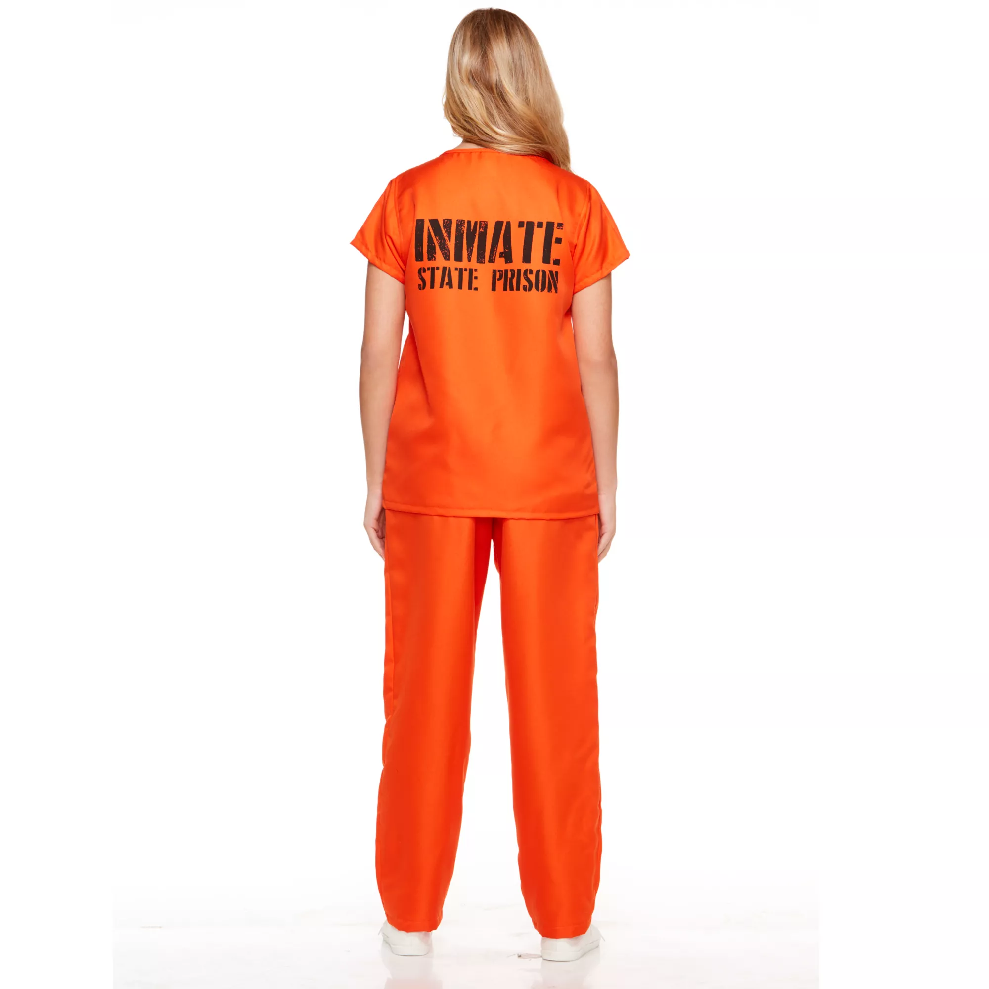Adult Got Busted Orange Prisoner Costume at Spencer's