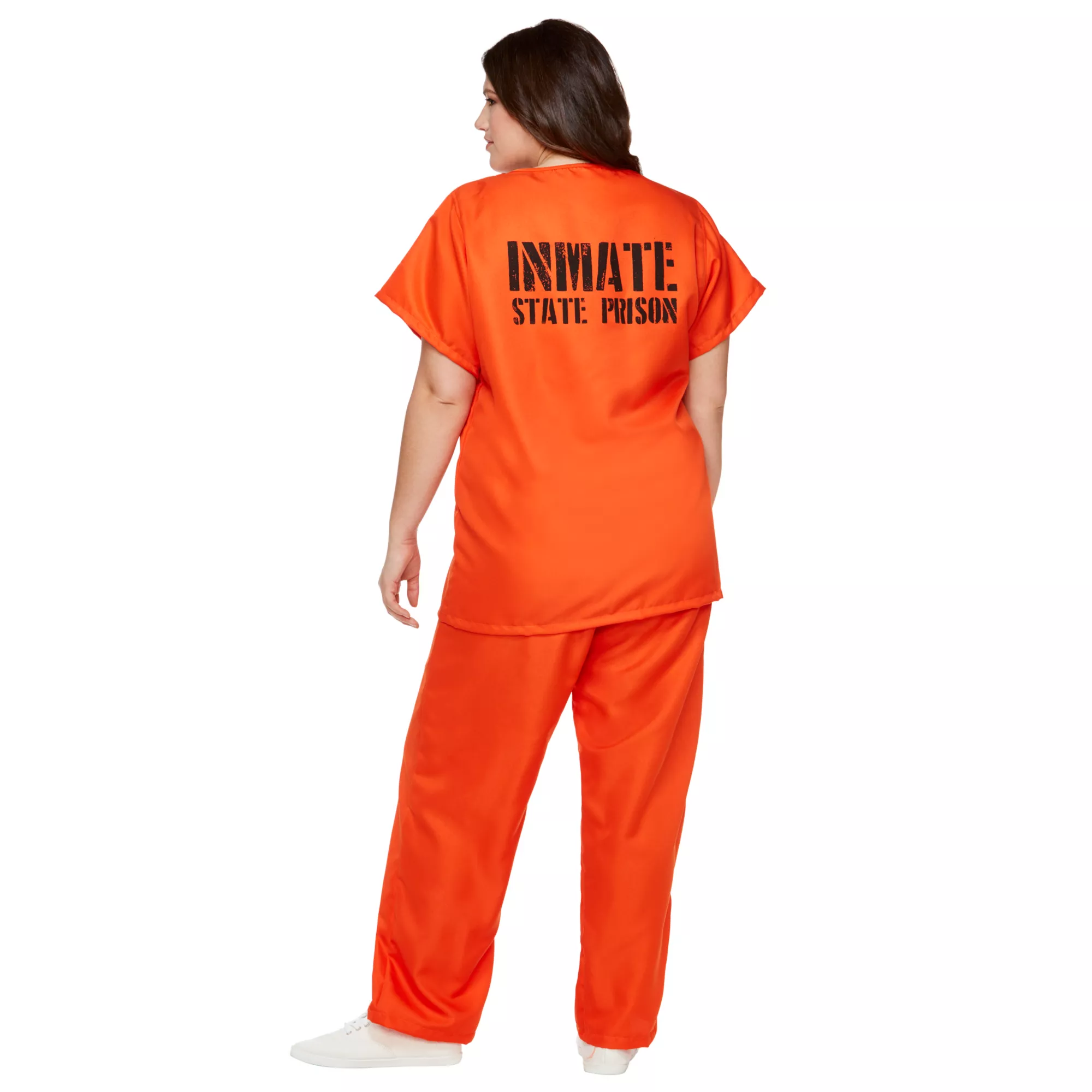 Adult Got Busted Orange Prisoner Costume at Spencer's
