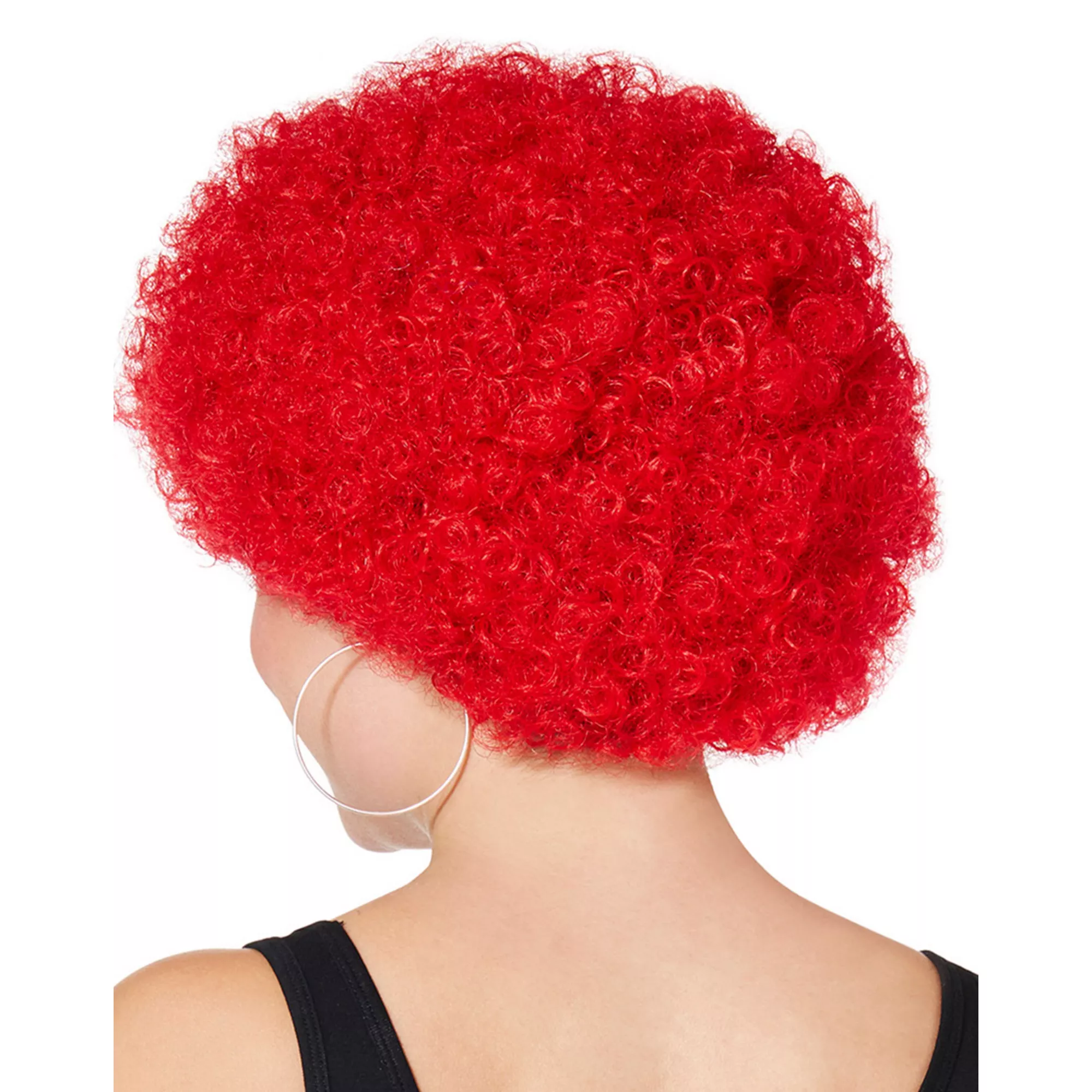 Red Curly Wig at Spencer's