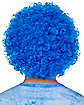 Blue Curly Wig