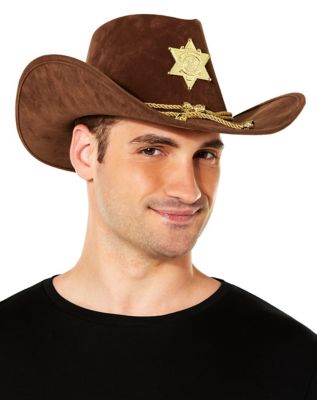 Brown Sherrif Hat - Spirithalloween.com