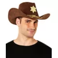 Brown Sherrif Hat at Spirit Halloween