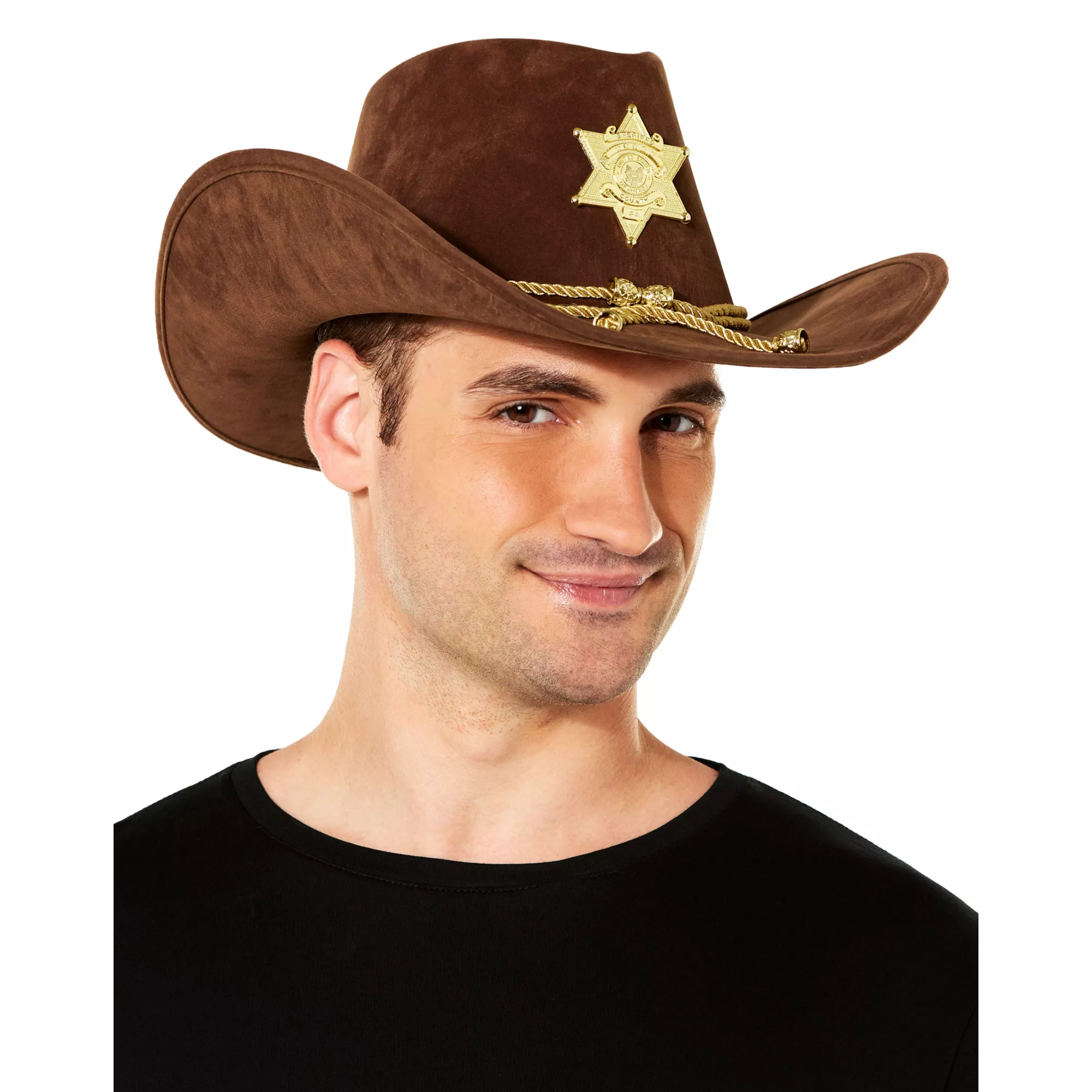 Brown Sherrif Hat at Spirit Halloween