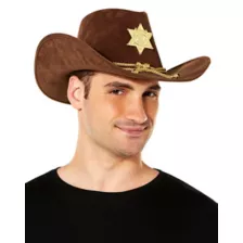 Brown Sherrif Hat at Spirit Halloween