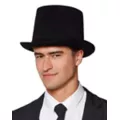 Male Black Top Hat at Spirit Halloween