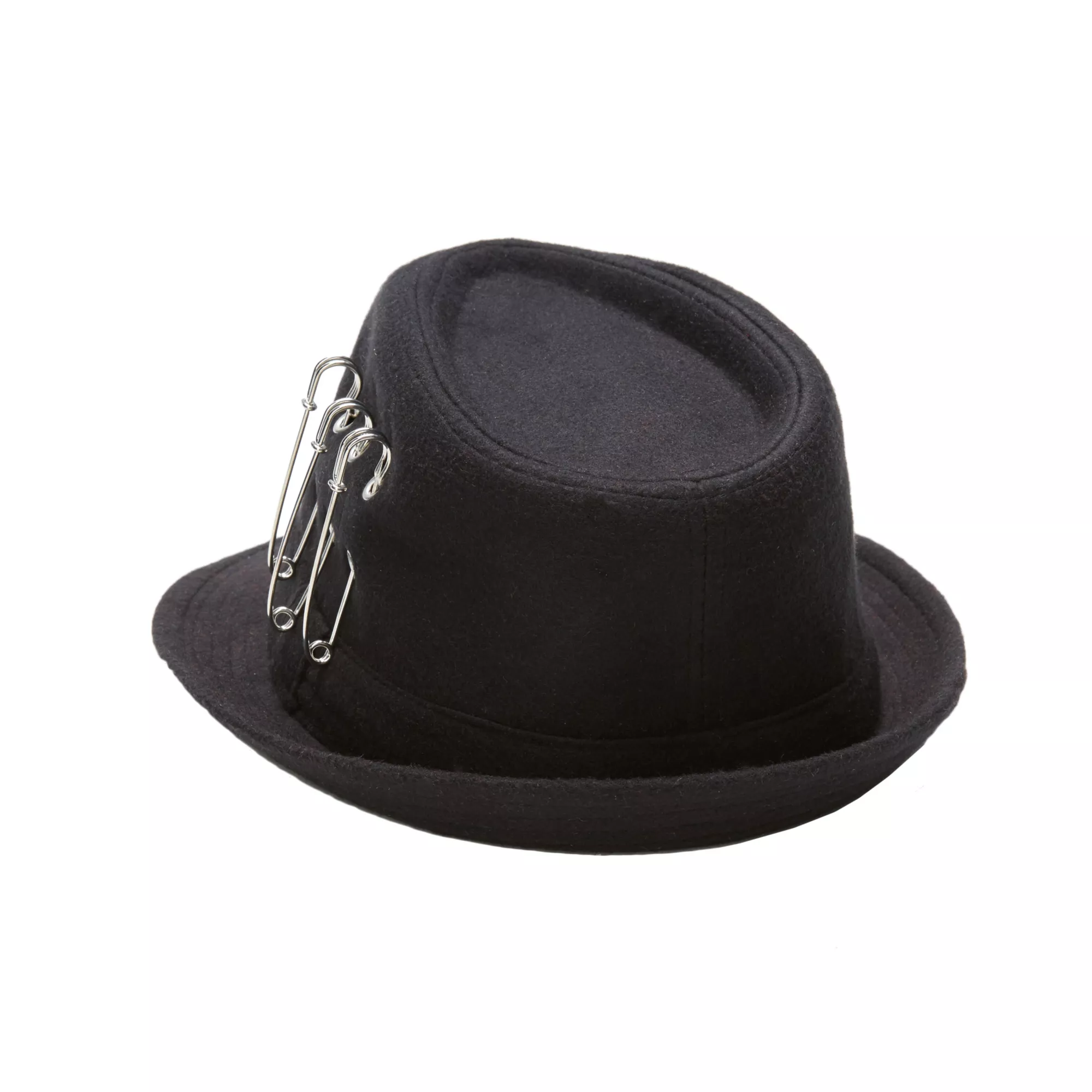 Black Fedora with Pins at Spirit Halloween