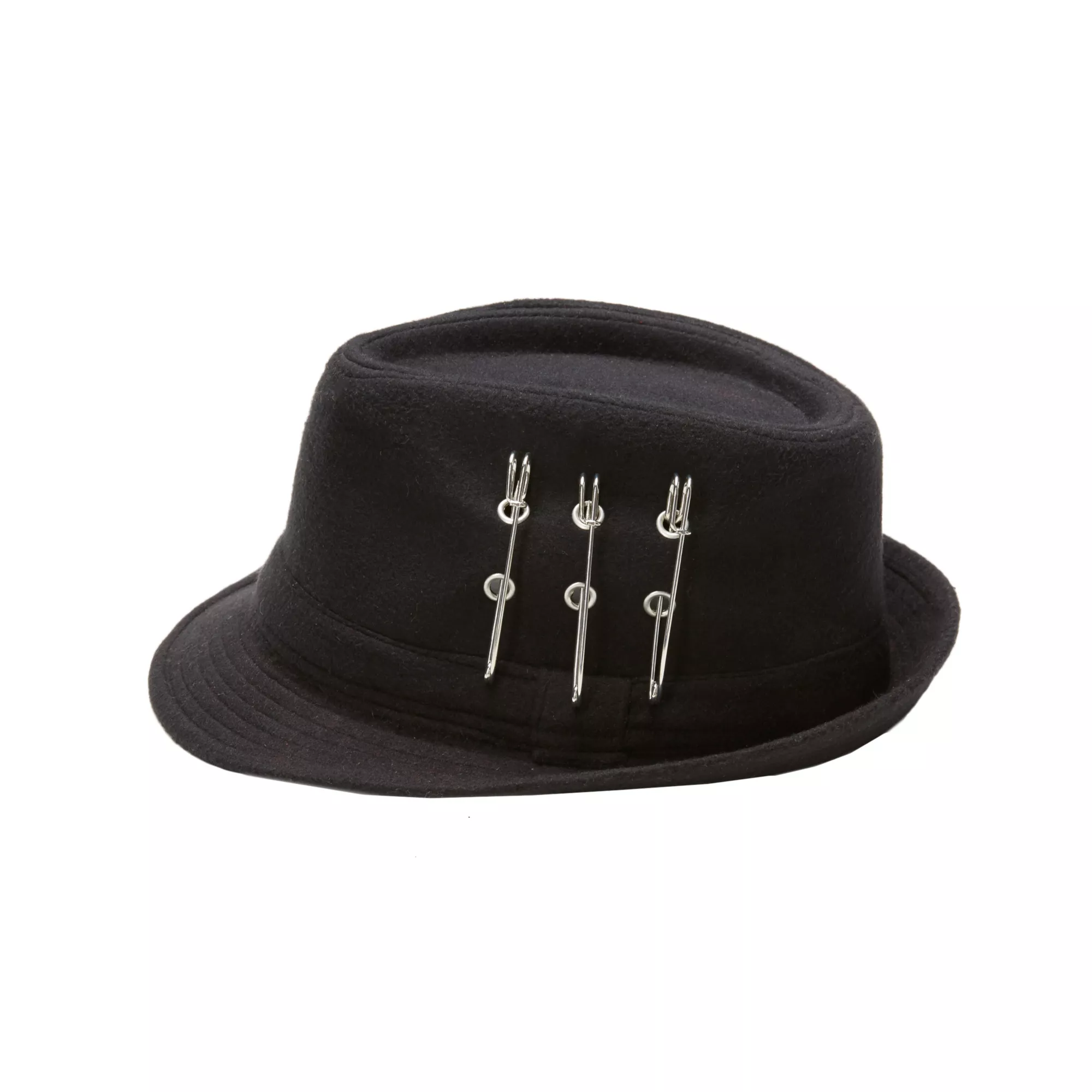Black Fedora with Pins at Spirit Halloween