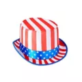 American Flag Top Hat at Spirit Halloween