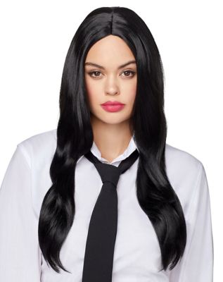 Black hair shop wig halloween