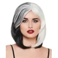 Black and White Wig at Spirit Halloween