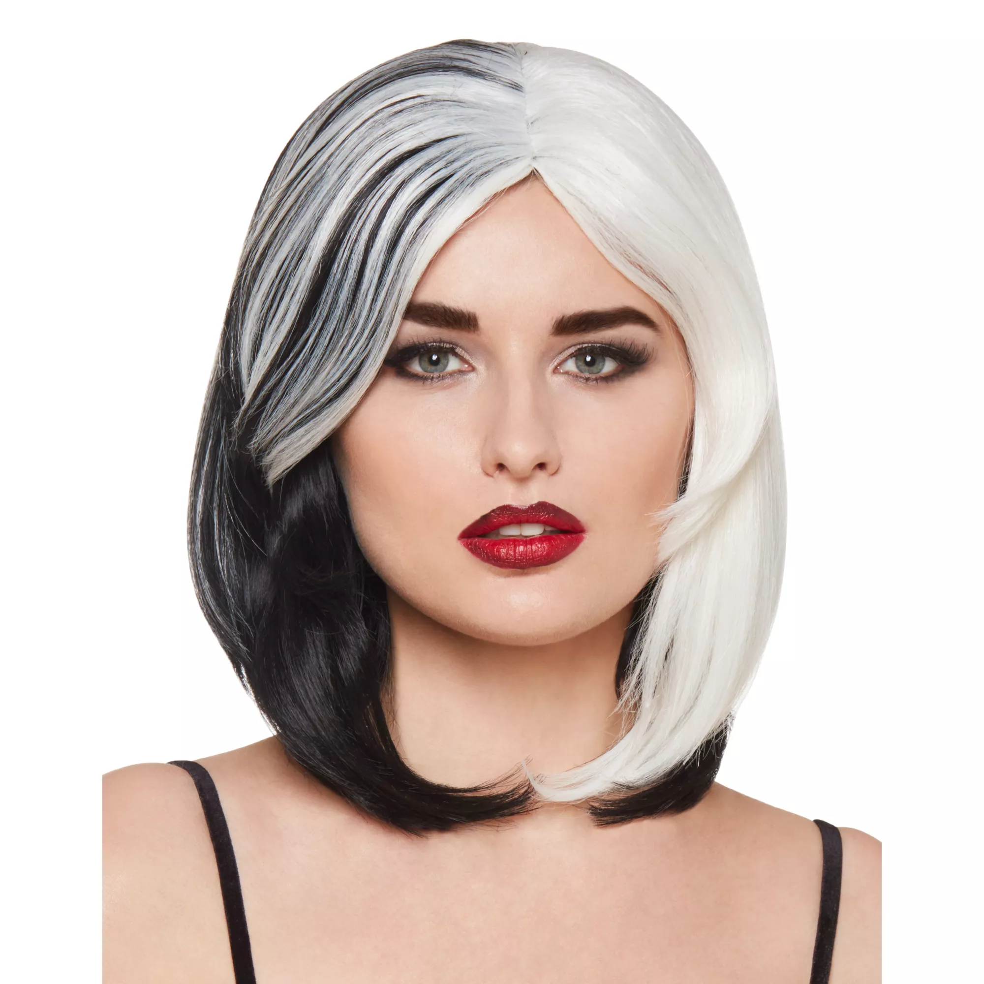 Black and White Wig at Spirit Halloween