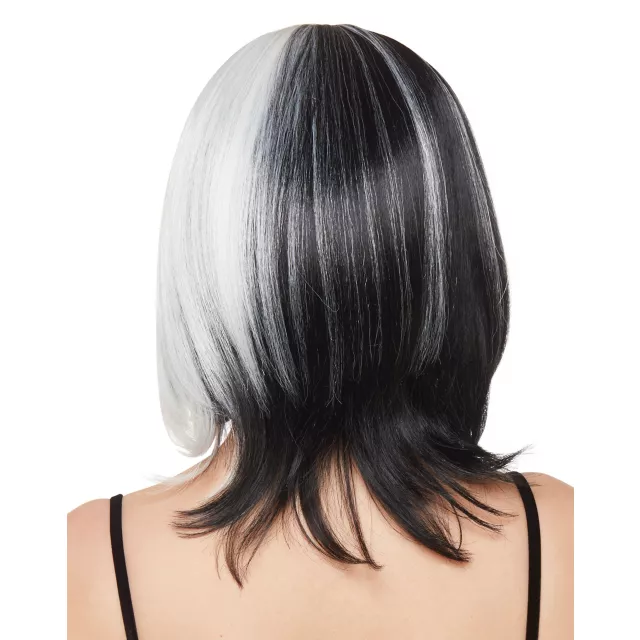 Black and White Wig at Spirit Halloween