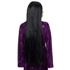 Long Black Witch Wig at Spencer's