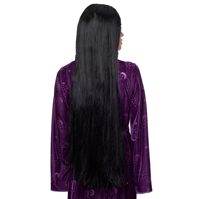 Long Black Witch Wig
