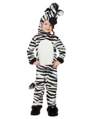 Toddler Zebra One Piece Costume - Spirithalloween.com