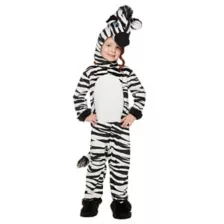 Toddler Zebra One Piece Costume at Spirit Halloween