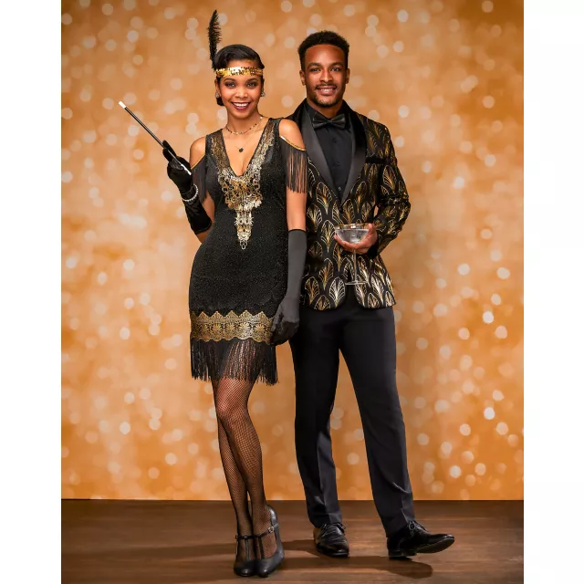 Flapper couple costume best sale