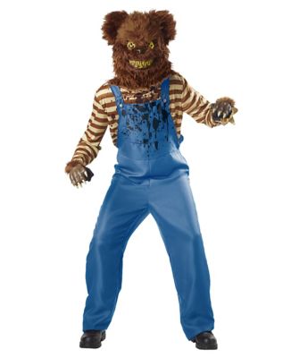 scary teddy costume