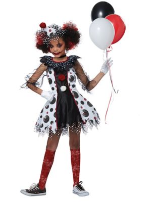 Kids Creepy Clown Costume - Spirithalloween.com
