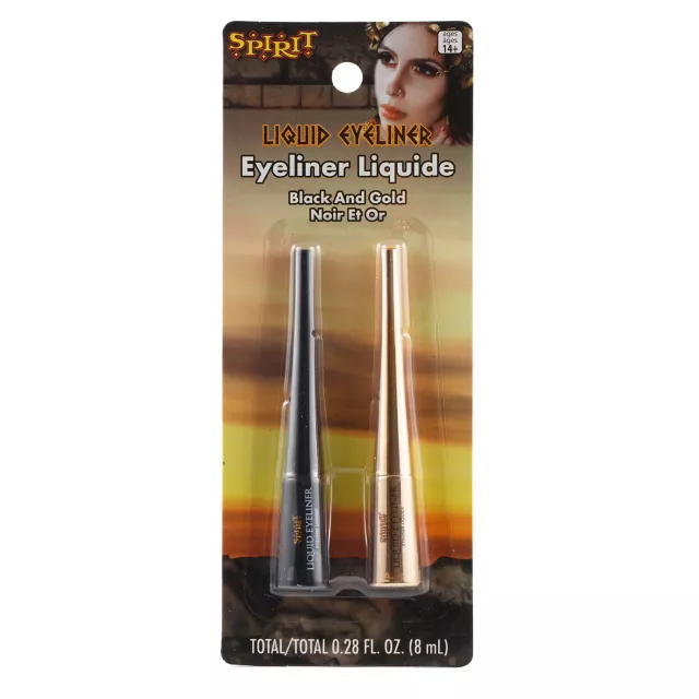 Black and Gold-tone Liquid Eyeliner at Spirit Halloween