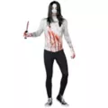 Adult Jeff the Killer Skin Suit Costume at Spirit Halloween