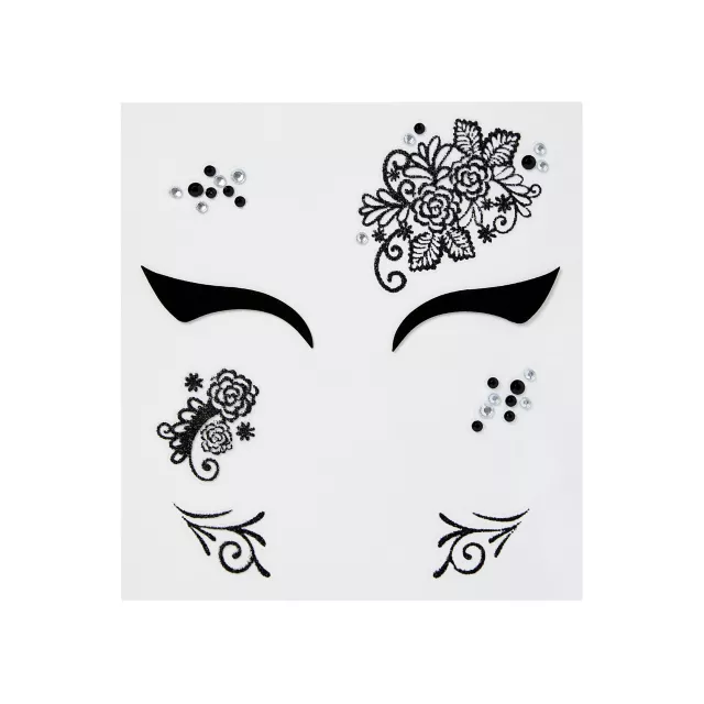 Vampire Jewel Face Decal at Spirit Halloween