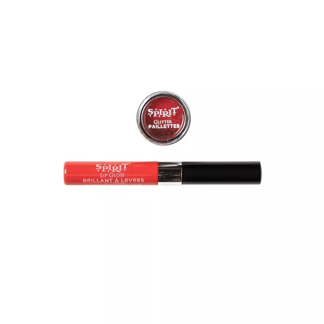 Red Glitter Lip Set at Spirit Halloween