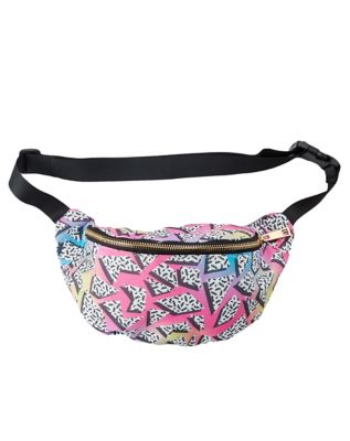 80s Fanny Pack for Women Waist Bag 90s Fanny Pack Multicolor