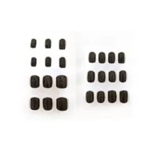 Black Glitter Press On Nails at Spirit Halloween