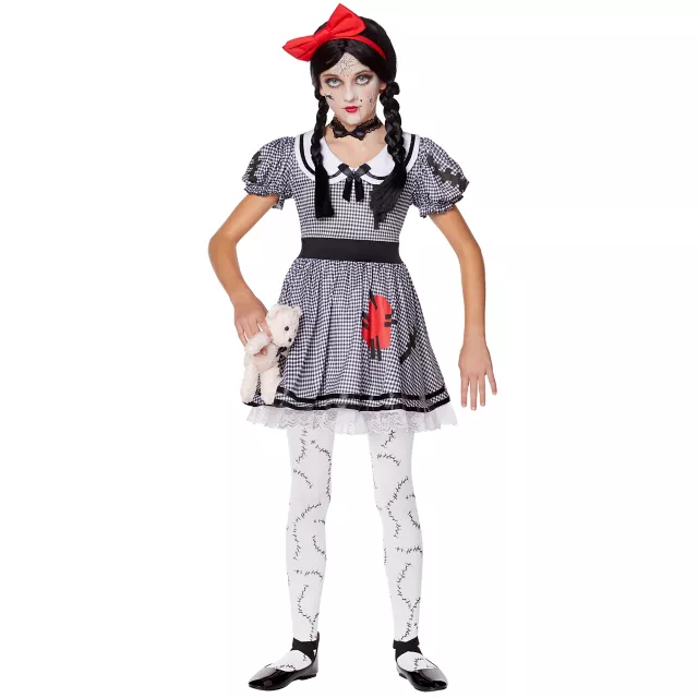 Kids Wind-Up Doll Costume - Spirithalloween.com