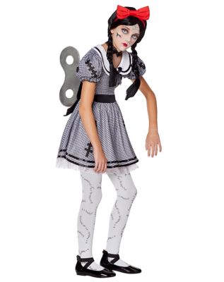 Kids Wind-Up Doll Costume